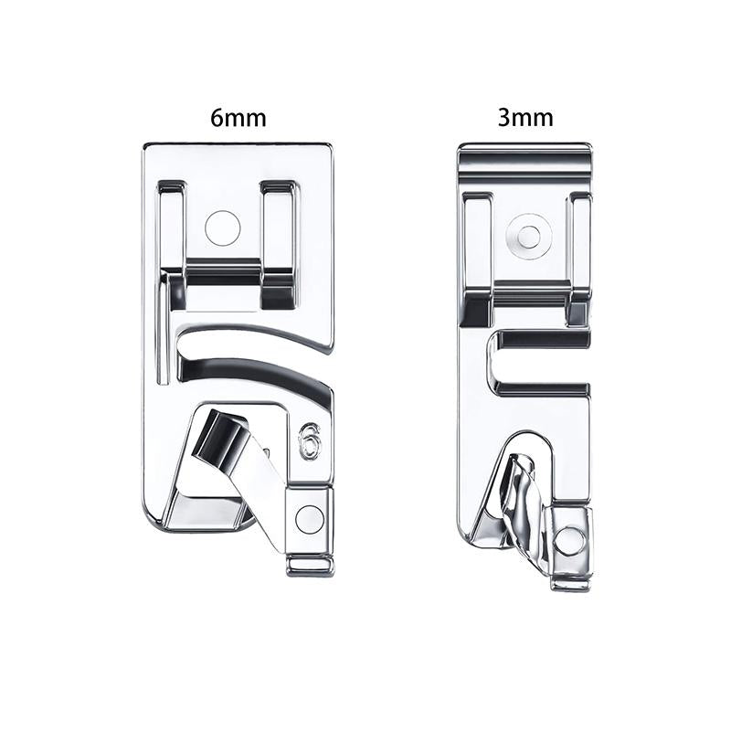Schmaler gerollter Saumfuß