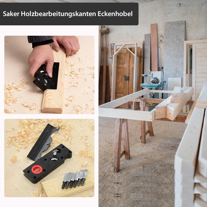 Saker Holzbearbeitungskanten Eckenhobel Set