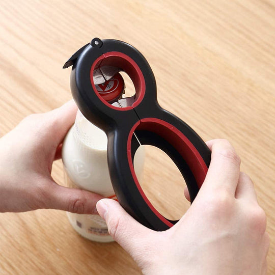 6 in1 Multifunktionale Tragbare Flaschenöffner