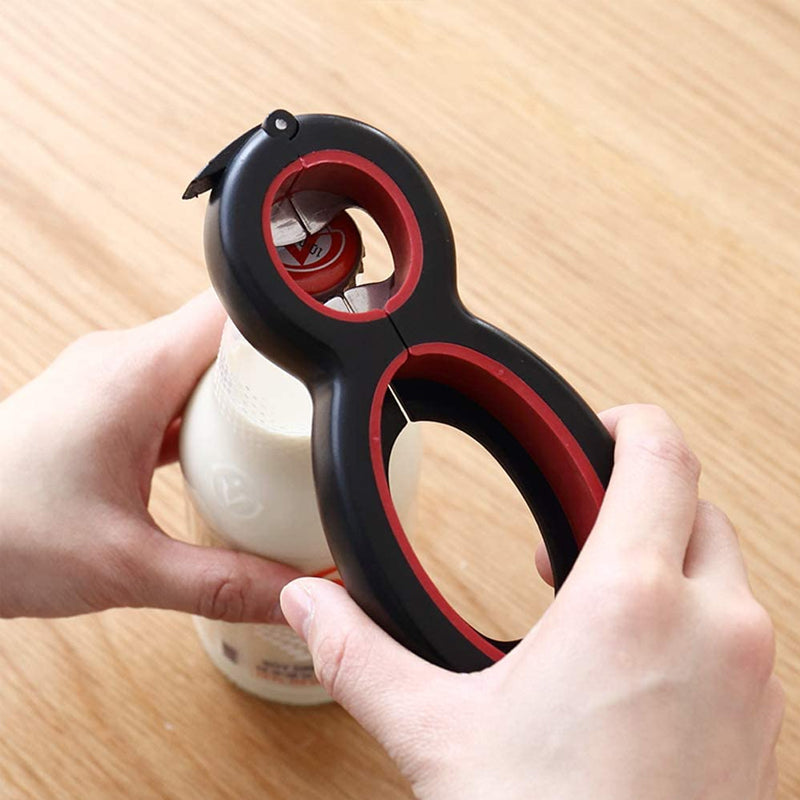 6 in1 Multifunktionale Tragbare Flaschenöffner