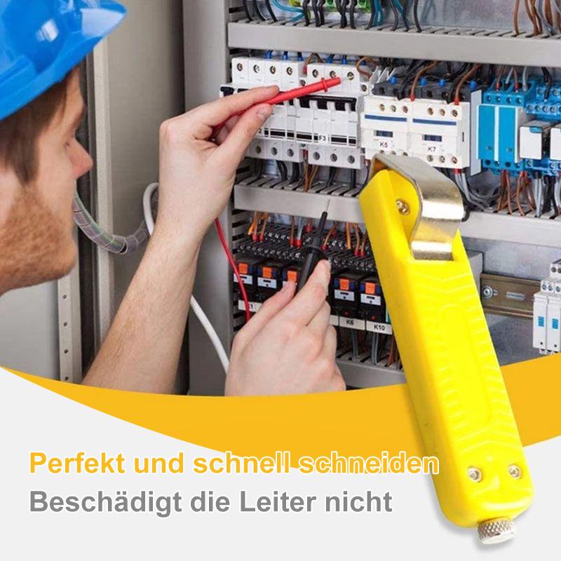 Einstellbares Kabelabisoliermesser