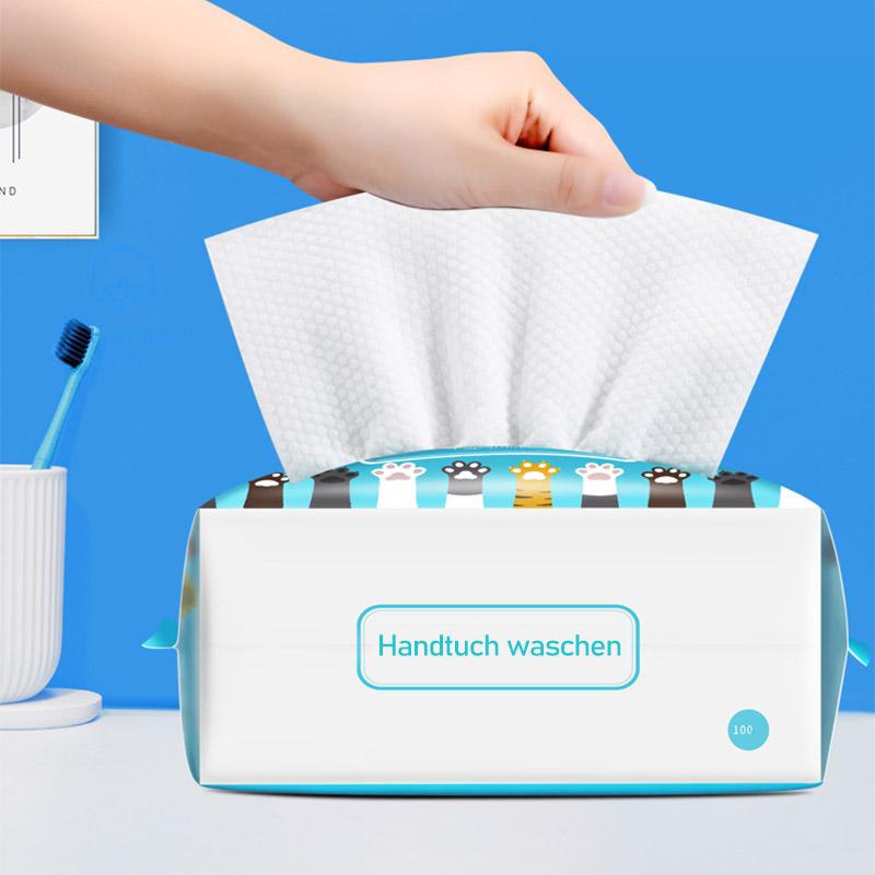 Einweg abnehmbares Gesichtstuch