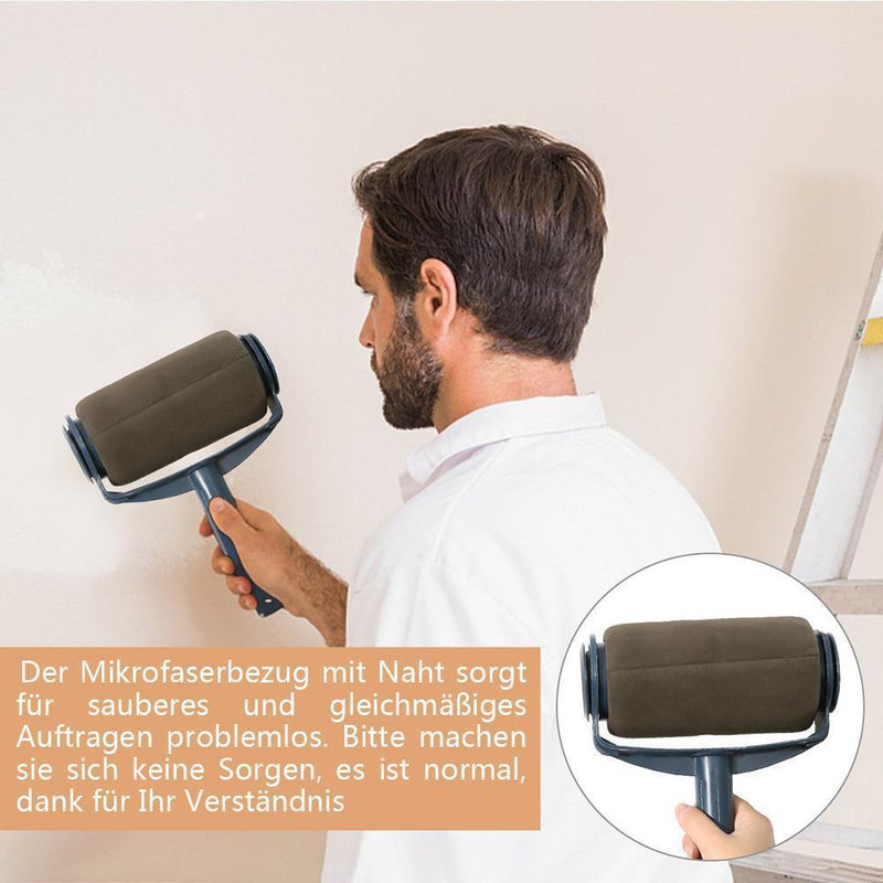 Farbroller wiederbefüllbarer Farbtank Kantenroller, Roller mit Tank, 5er Set