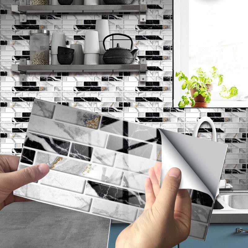 Kreative Verschönerung- 3D Fliesenaufkleber
