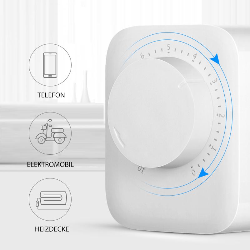 Mechanischer Timer für Steckdose