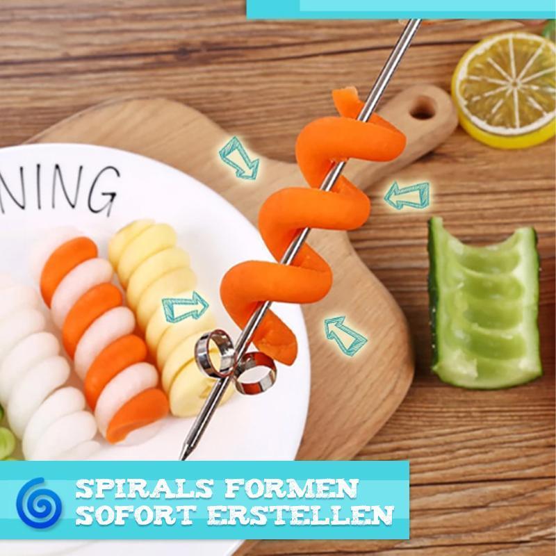 Gemüsefrucht-Spiralmesser（2pcs)