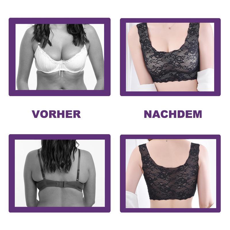 Bequemer Büstenhalter mit Spitzen