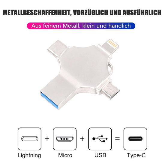 Intelligentes 4-in-1-USB-Laufwerk