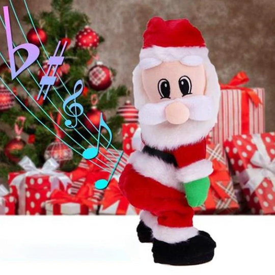 Tanzender Weihnachtsmann
