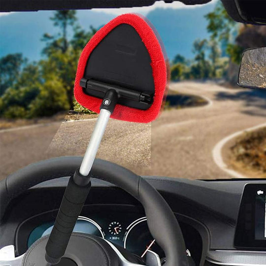 Einziehbare Dreiecksautobürste