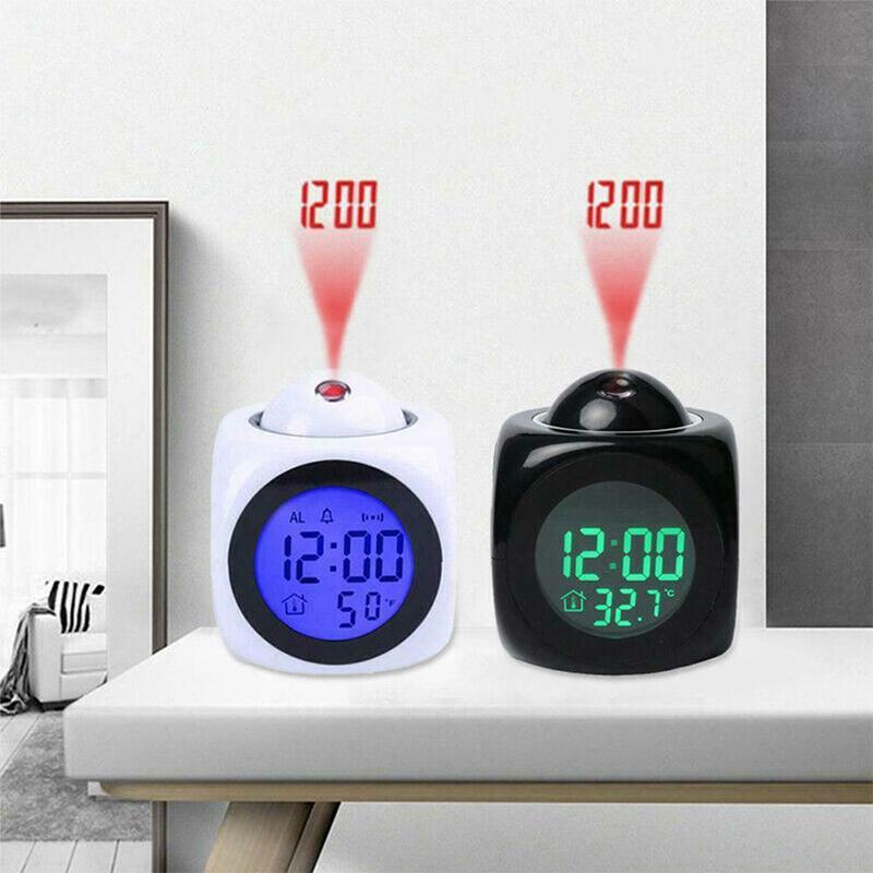 multifunktionale LCD-Uhr