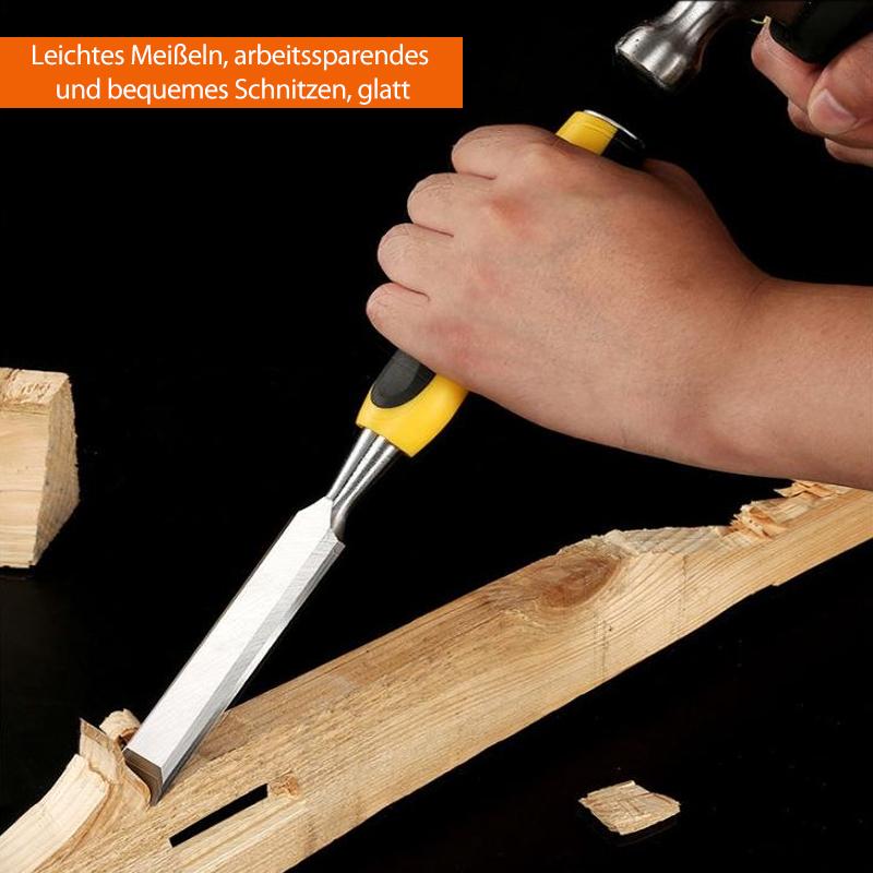 Holzbearbeitungsmeißel mit zweifarbigem Griff