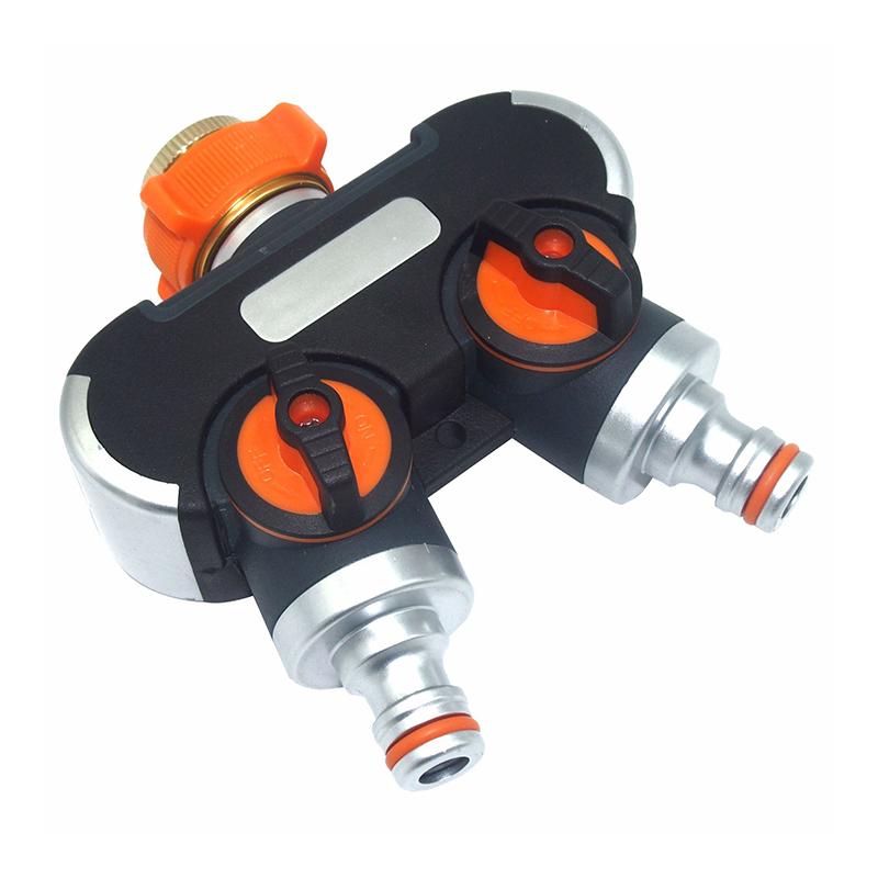 2/4 Wege Gartenschlauchverteiler
