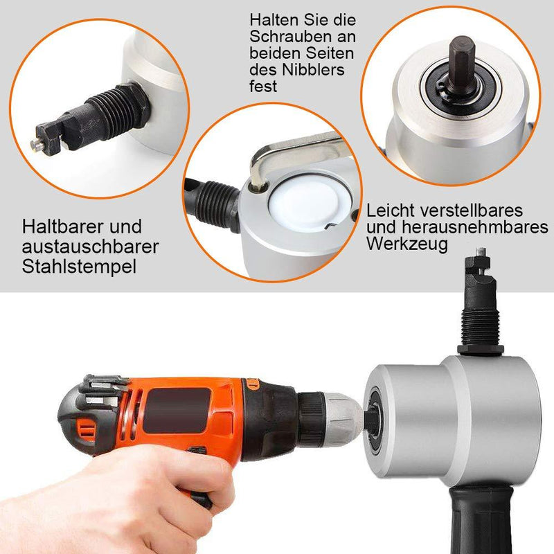 Bequee Metall Schneidwerkzeug Doppelkopf Blechknabber