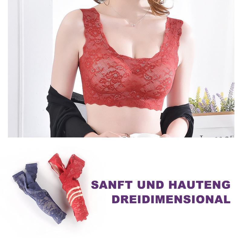 Bequemer Büstenhalter mit Spitzen