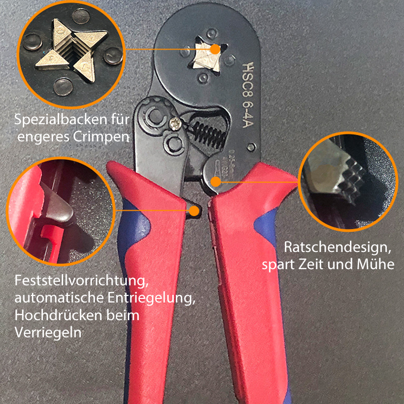 Ratschendraht-Crimp Werkzeug-Set