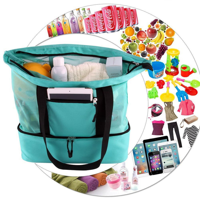 Multifunktionale Picknick-Isoliertasche, Umhängetasche