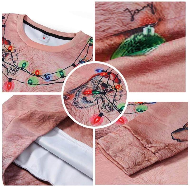 Sweatshirt mit Weihnachtsdruck