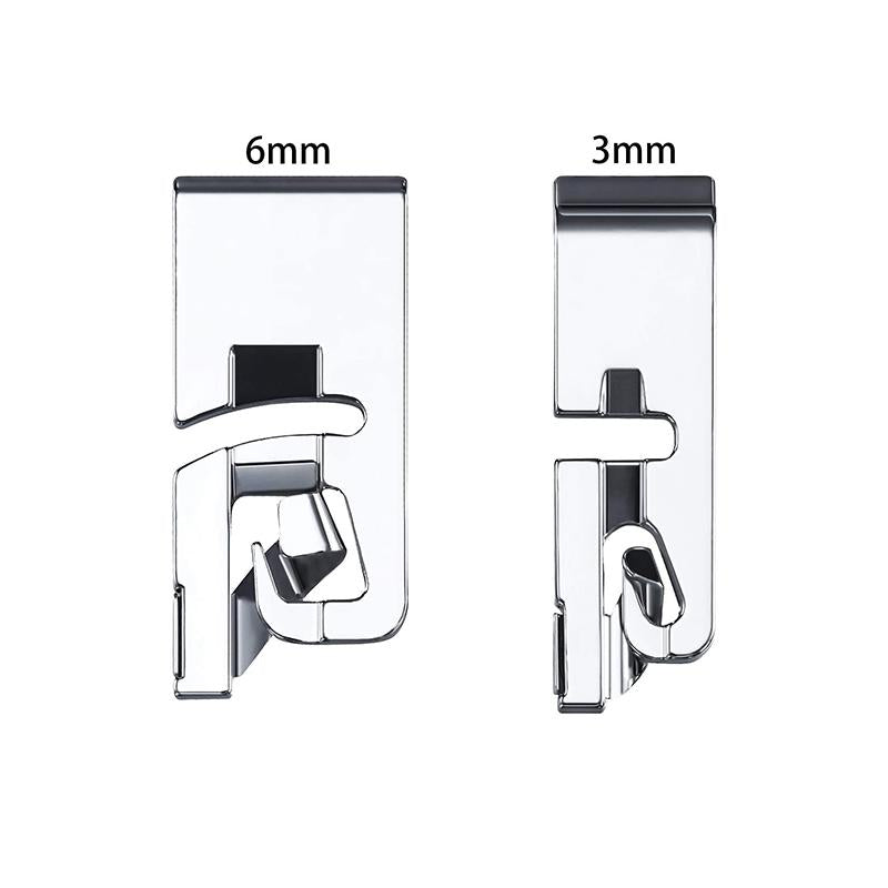 Schmaler gerollter Saumfuß