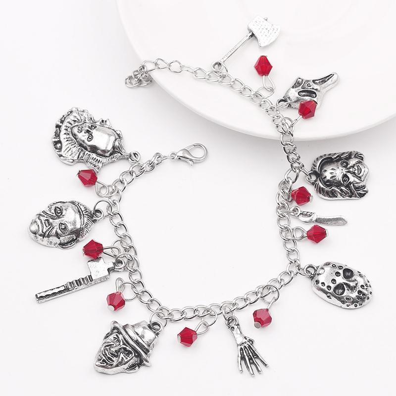 Horror inspiriertes Armband, perfekt für Halloween-Party
