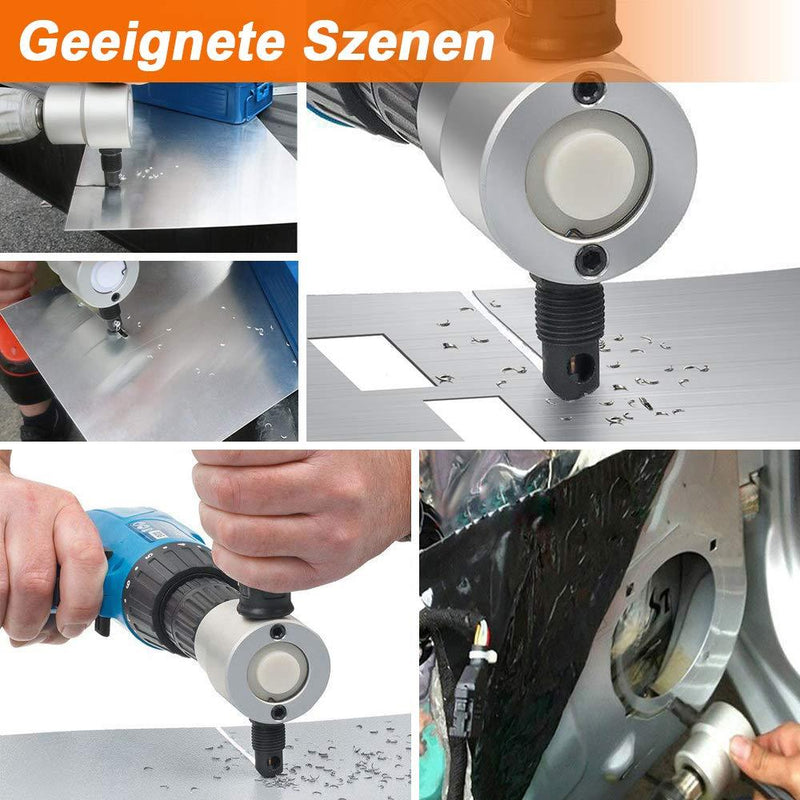Bequee Metall Schneidwerkzeug Doppelkopf Blechknabber