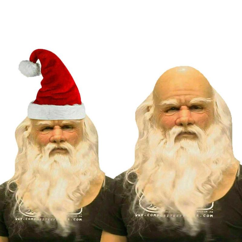 Weihnachten lustige alte Mann Maske