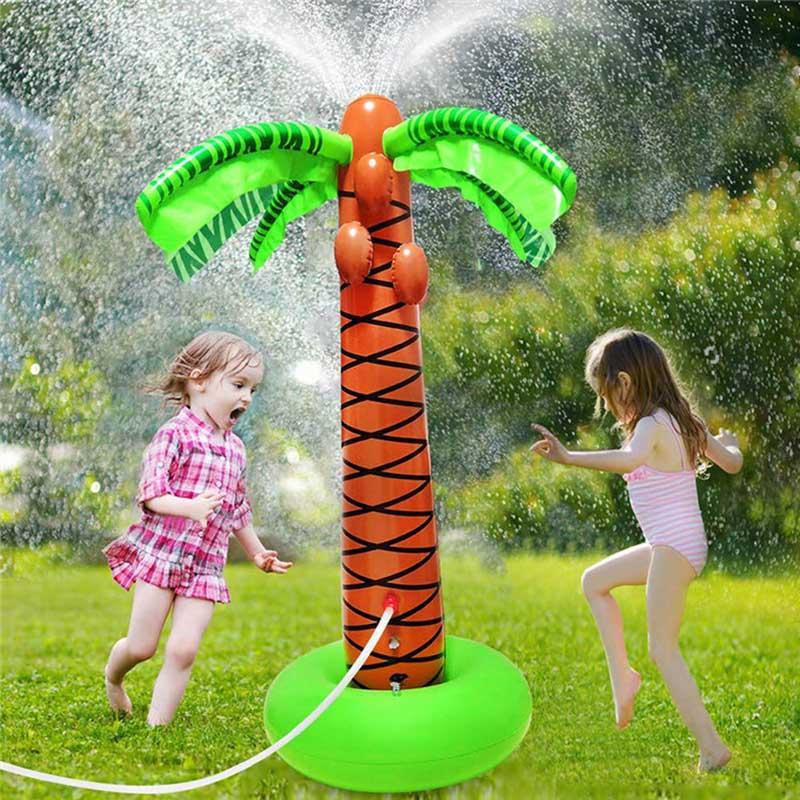 Aufblasbarer Wassersprüh-Kokosnussbaum