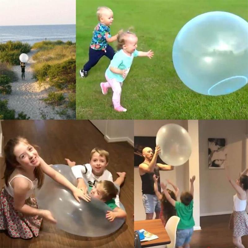 DAS SPASSIGSTE SPIELZEUG VON 2021！Aufblasbarer Reißfester Bubble Ball