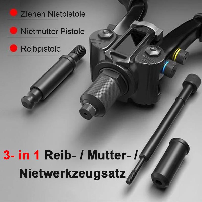 Premium 3 in 1 Hochleistungsnietmaschine【Letzter Tag 50% RABATT auf die Aktion】