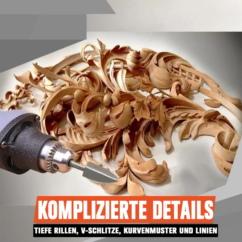 Holzschnitzerei & Gravur Bohrer Set