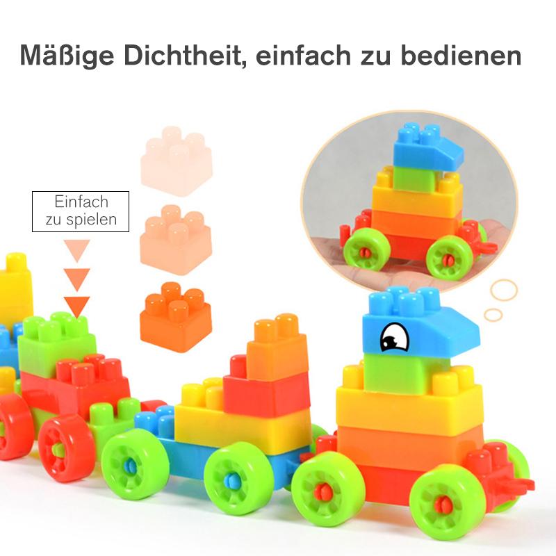 Kinder Lernspielzeug Großteilchenbaukasten