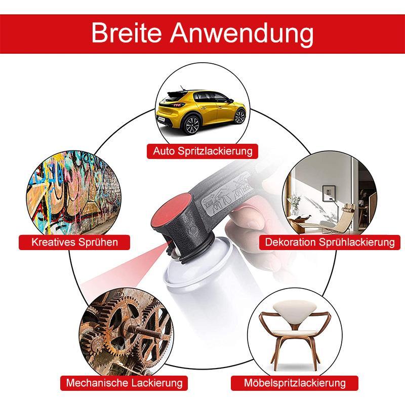Tragbarer Kunststoffgriff zur Sprühhilfe