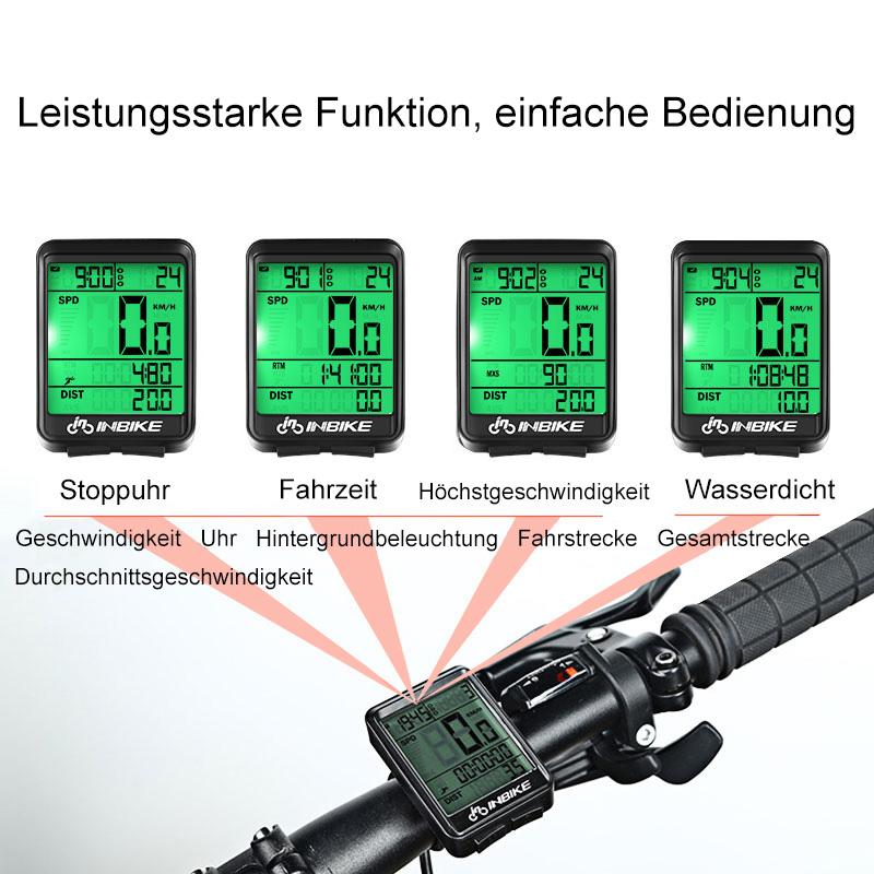 INBIKE Fahrrad Stoppuhr