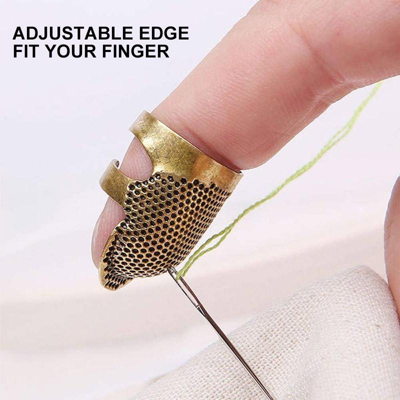 Nähen Fingerhut Fingerschutz （2er Pack）