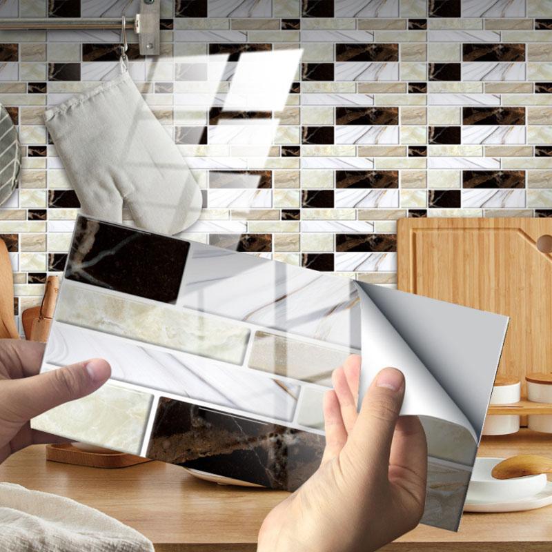 Kreative Verschönerung- 3D Fliesenaufkleber
