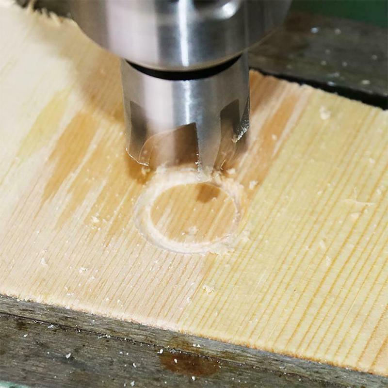 Holzstopfen Schneider in Bohrkronen (8 Stück)