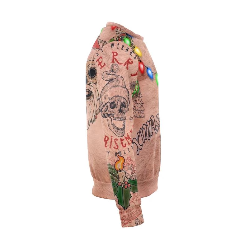 Sweatshirt mit Weihnachtsdruck