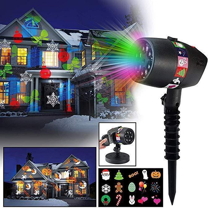 DIA-SHOW mit 12 Full Color Holiday Diapositive