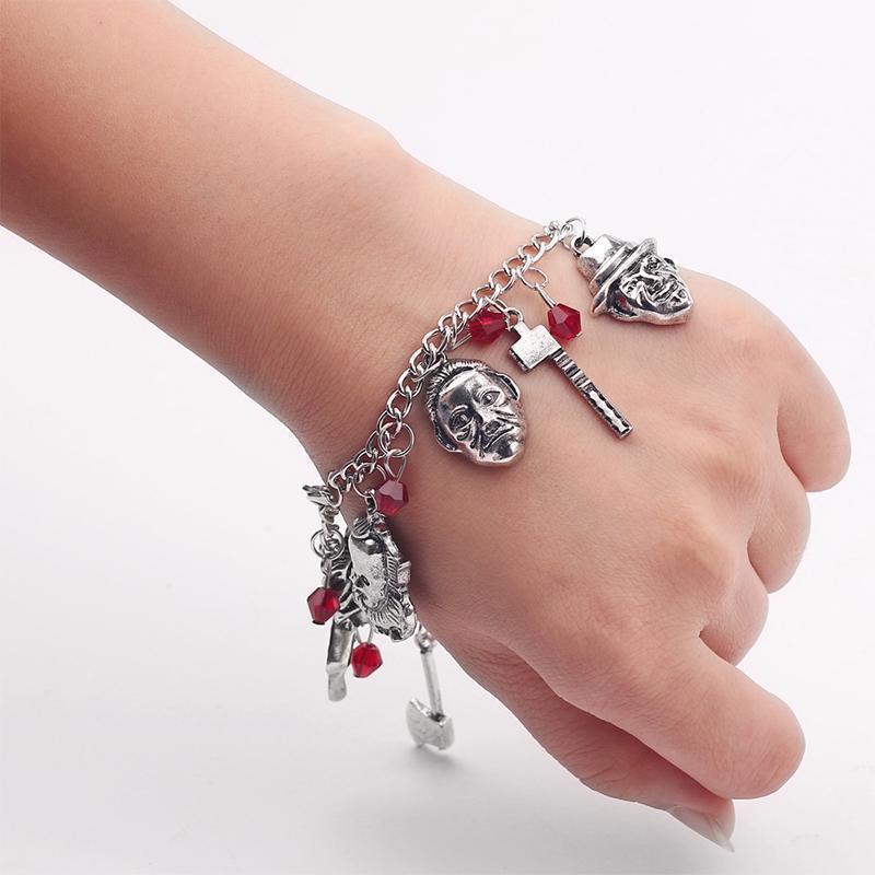 Horror inspiriertes Armband, perfekt für Halloween-Party