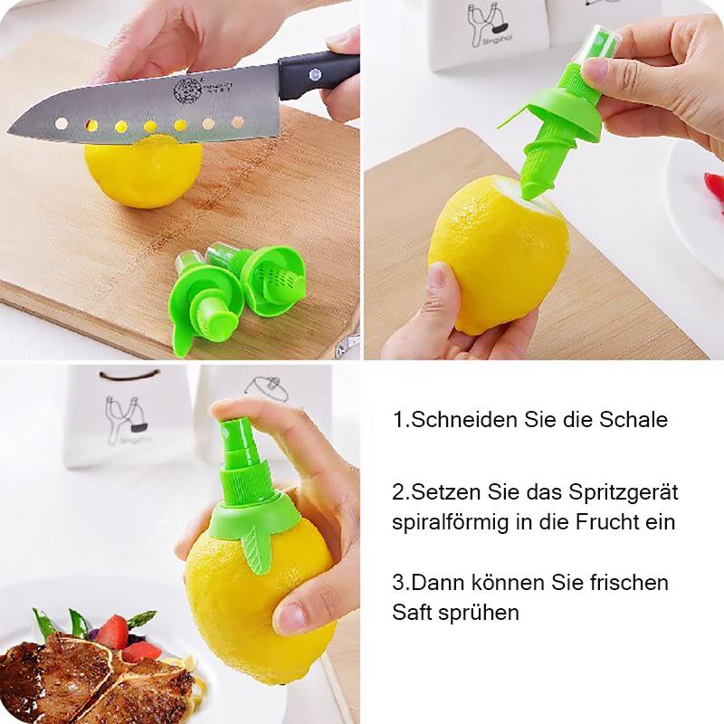 Praktischer Obstssaft Sprüher