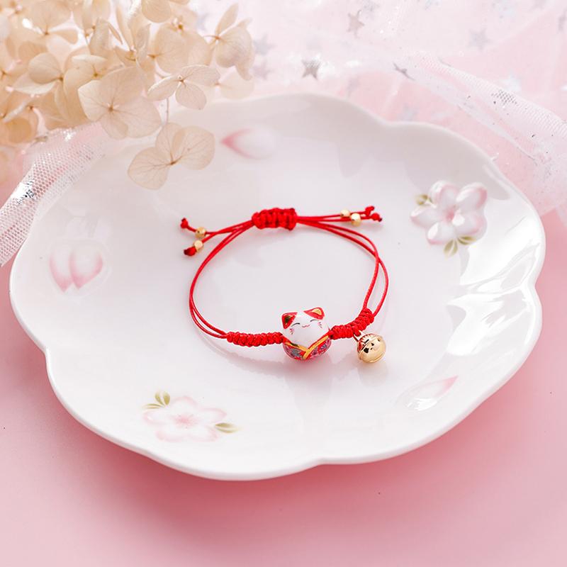 Keramik- Katzen Armband