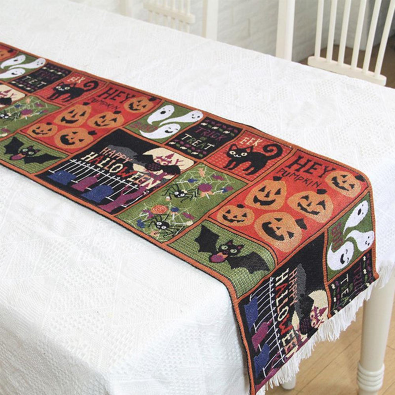 Halloween Dekostoff Tischtuch