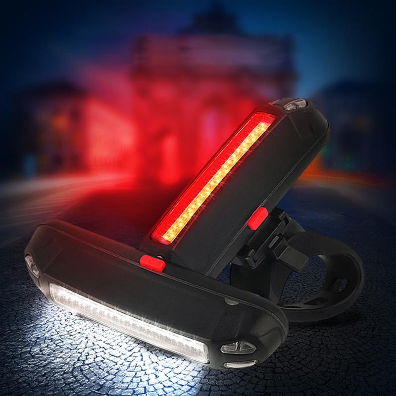 USB Kreatives aufladbares Fahrradrücklicht