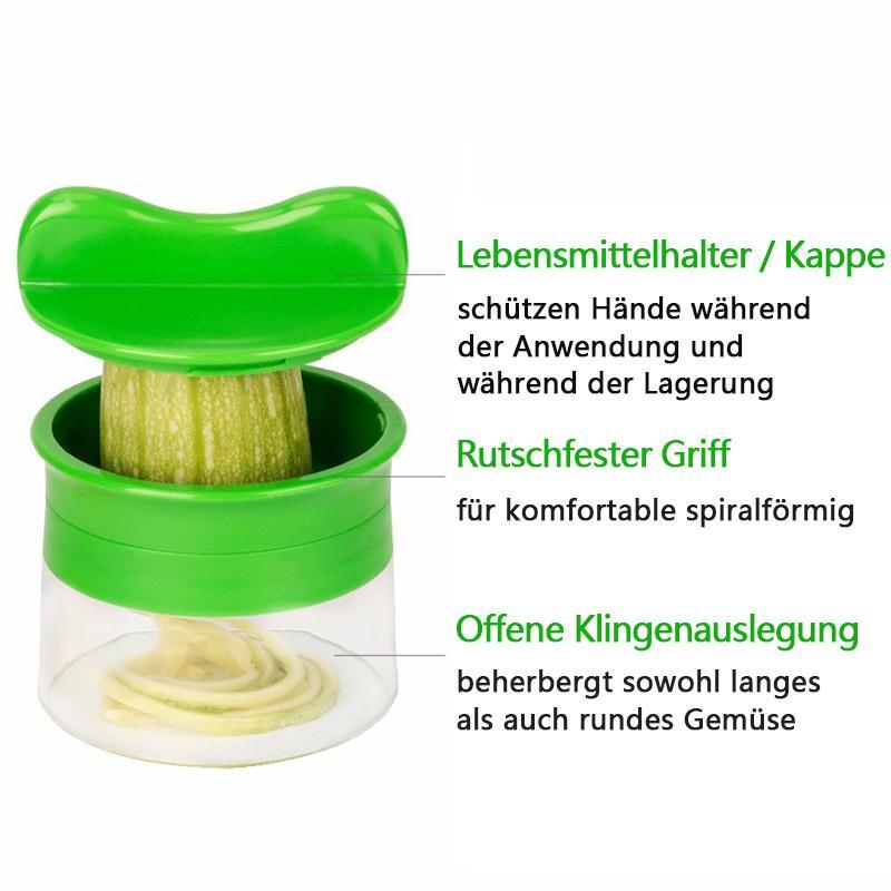Obst- und Gemüsespiralschneider