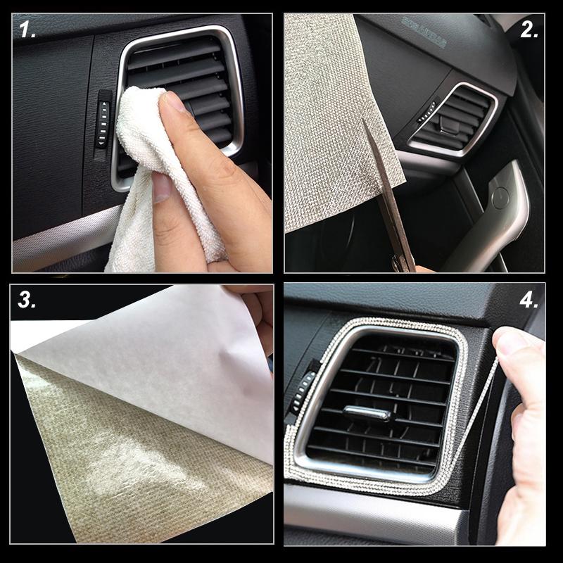 Kristall Strass DIY Aufkleber