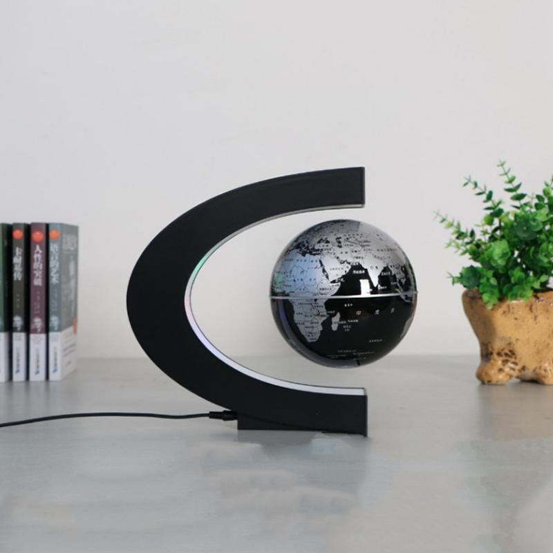 Magnetschwebekugel mit buntem LED Licht