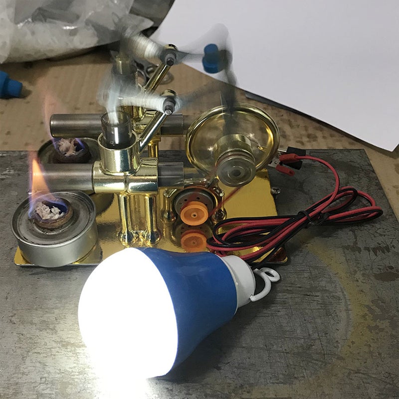 Spielzeug mit Stirlingmotor