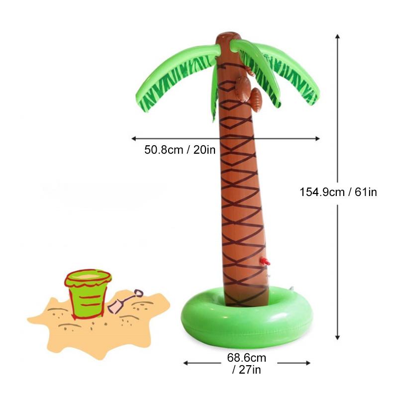Aufblasbarer Wassersprüh-Kokosnussbaum