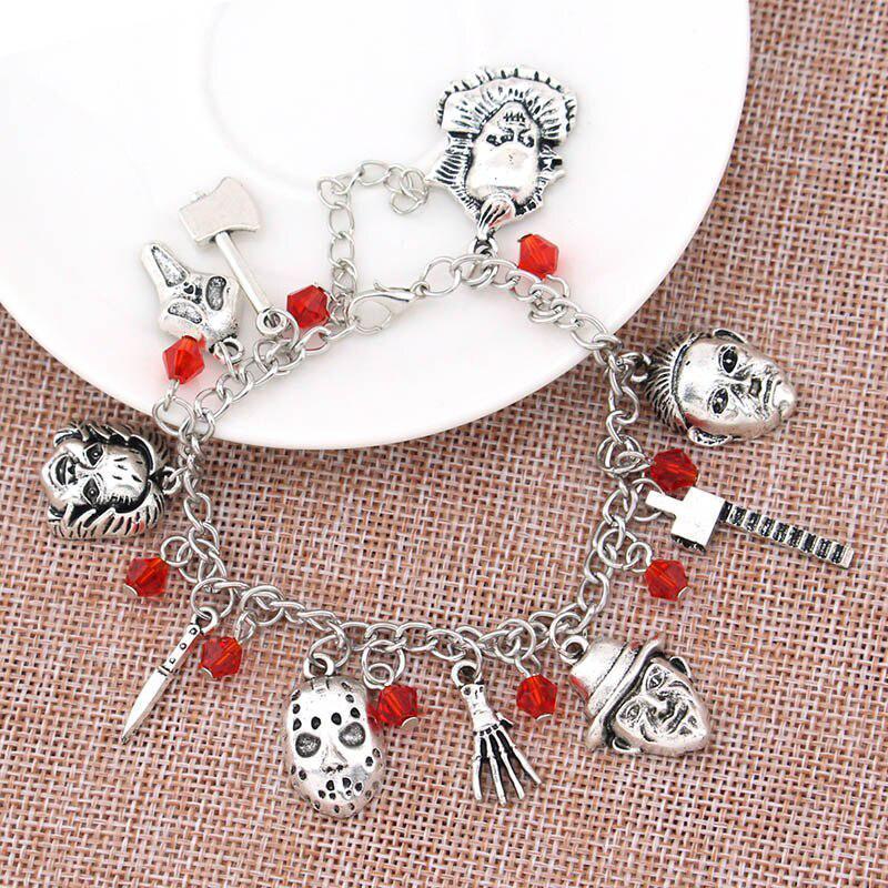 Horror inspiriertes Armband, perfekt für Halloween-Party