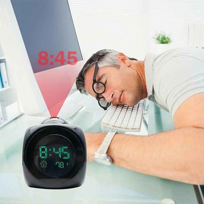 multifunktionale LCD-Uhr